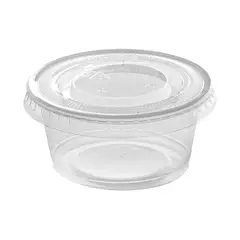 GENERICO - Pocillo Salsero Degustador Pet 4oz 100 Unidades