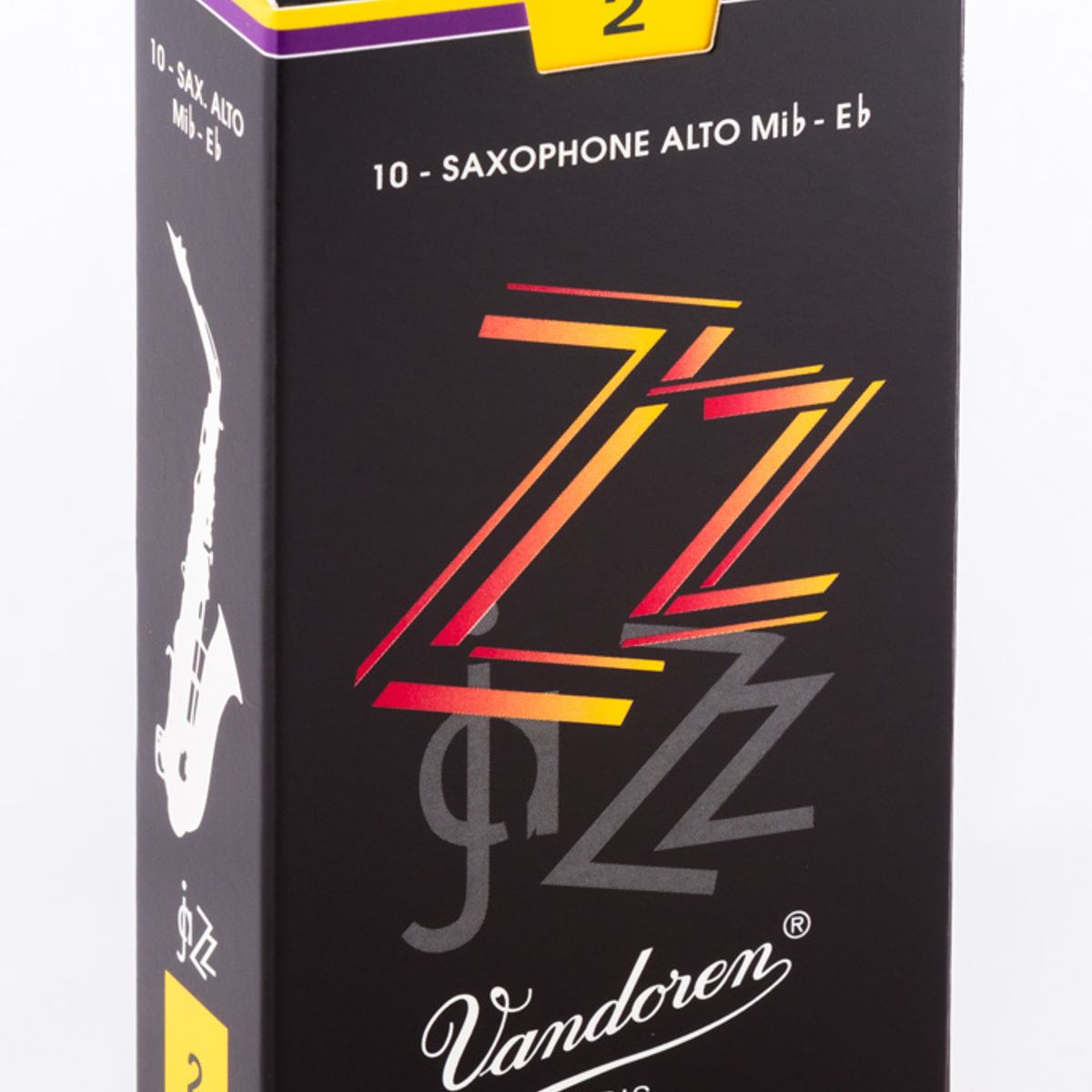 VANDOREN - Cajas de cañas Saxo Alto JaZZ Nº2.0 SR412 Vandoren