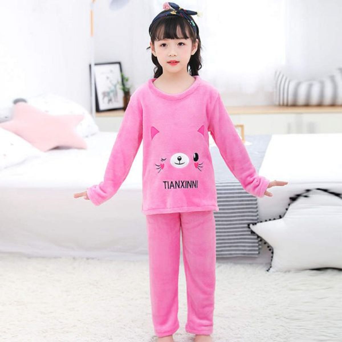 GENERICO - Pijama Gatito Rosado
