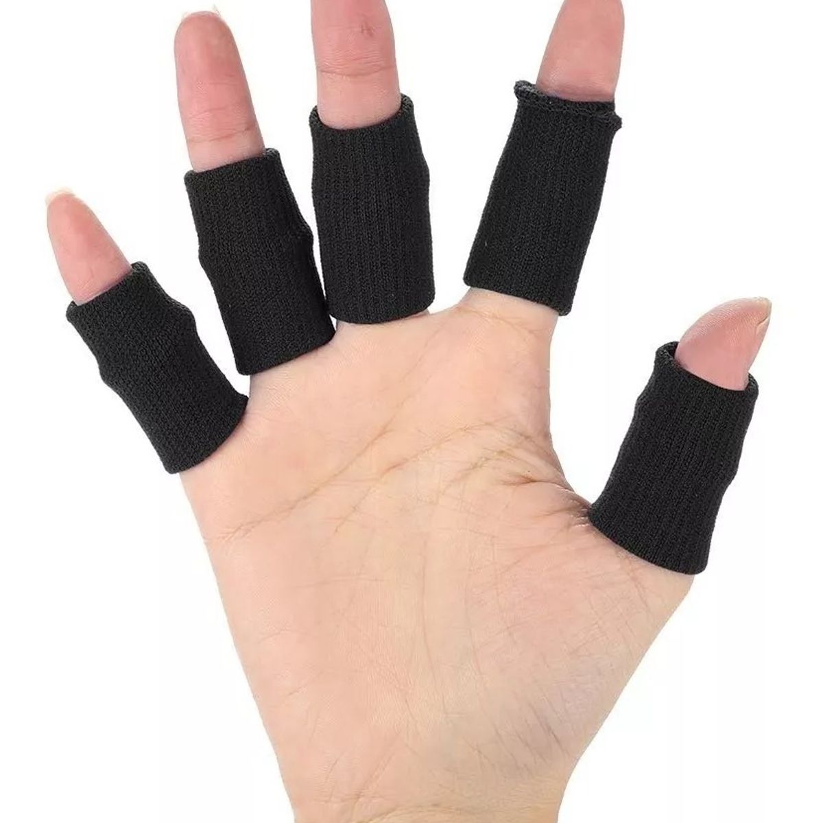 GENERICO - Pack 5 Protector De Dedos Deporte Soporte Elástico Vendas
