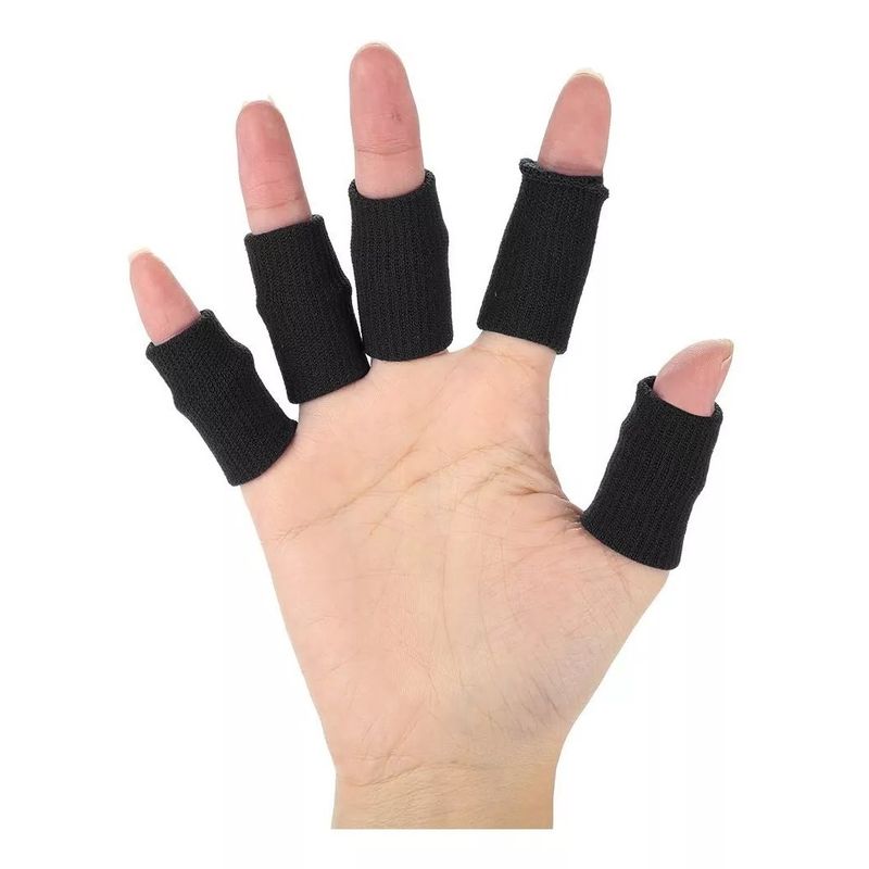 GENERICO - Pack 5 Protector De Dedos Deporte Soporte Elástico Vendas