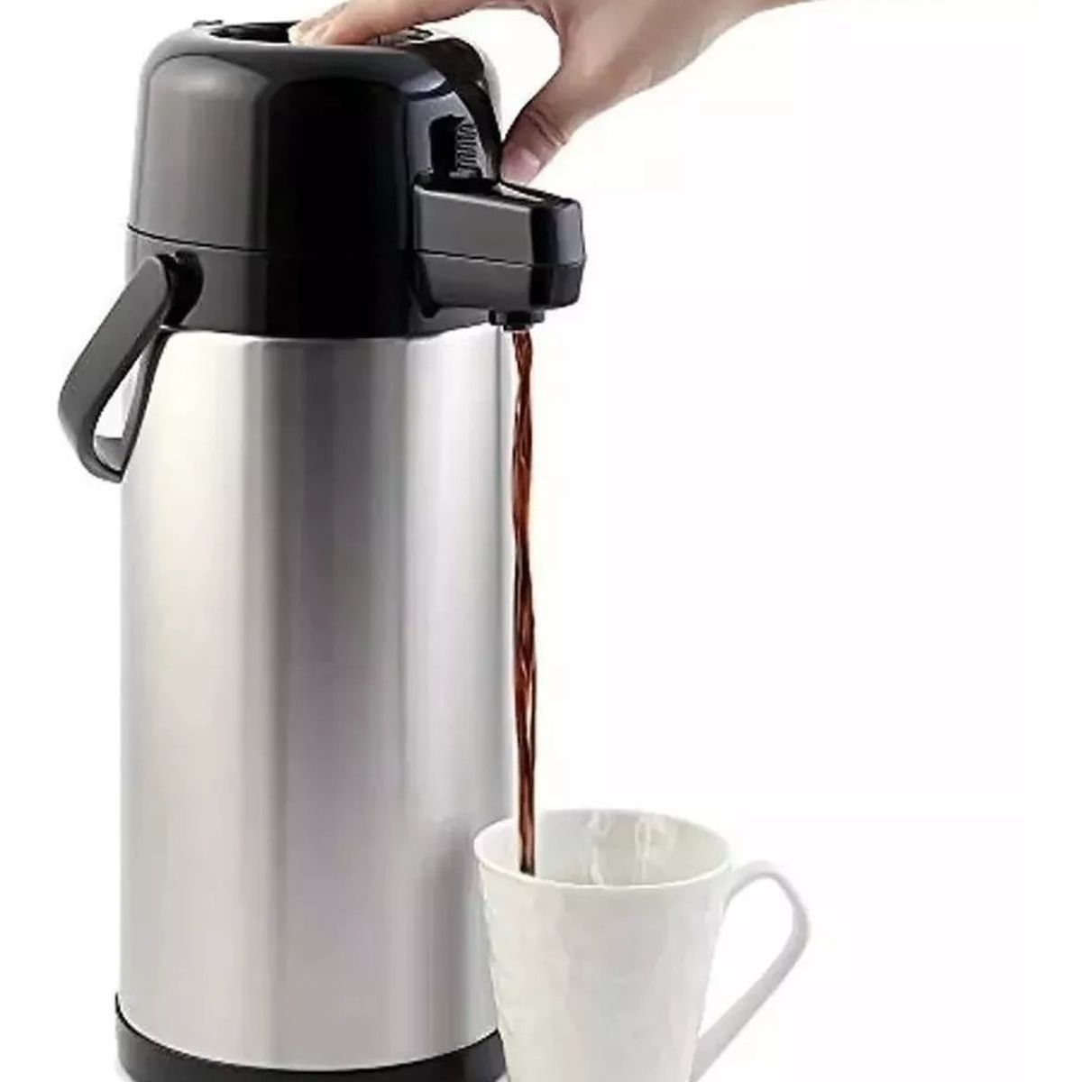 GENERICO - Termo Sifon 19lts Agua Caliente 12h Frío 24h Acero Vidrio