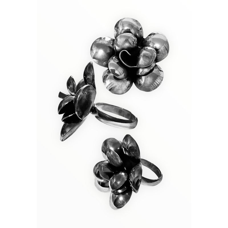 TAETHAI - Anillo de plata 925 envejecido