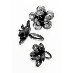TAETHAI - Anillo de plata 925 envejecido