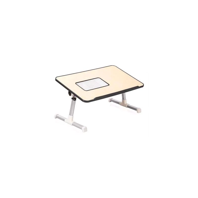GENERICO - Mesa Ventilador Usb Base Plegable Soporte Notebook Ajustable