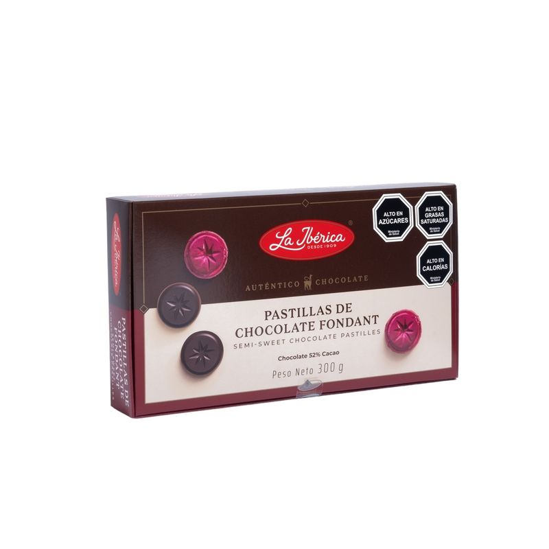 LA IBERICA - MONEDAS DE CHOCOLATE BITTER 52% CACAO 300G LA IBÉRICA