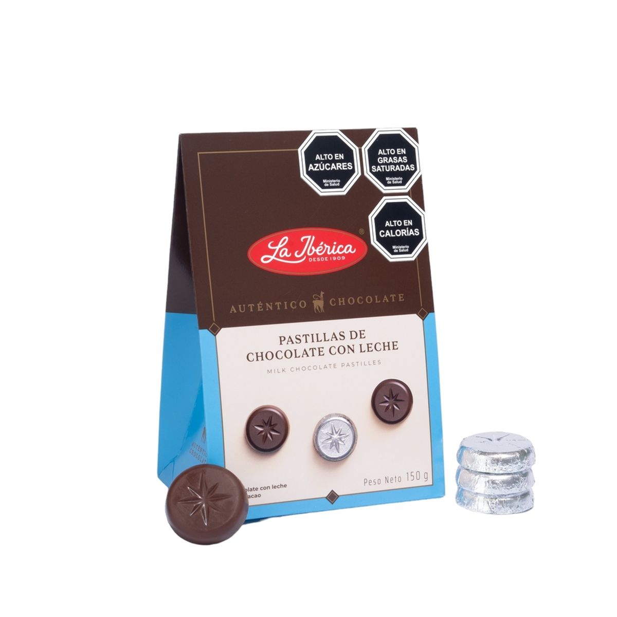 LA IBERICA - MONEDAS DE CHOCOLATE DE LECHE 150G LA IBÉRICA