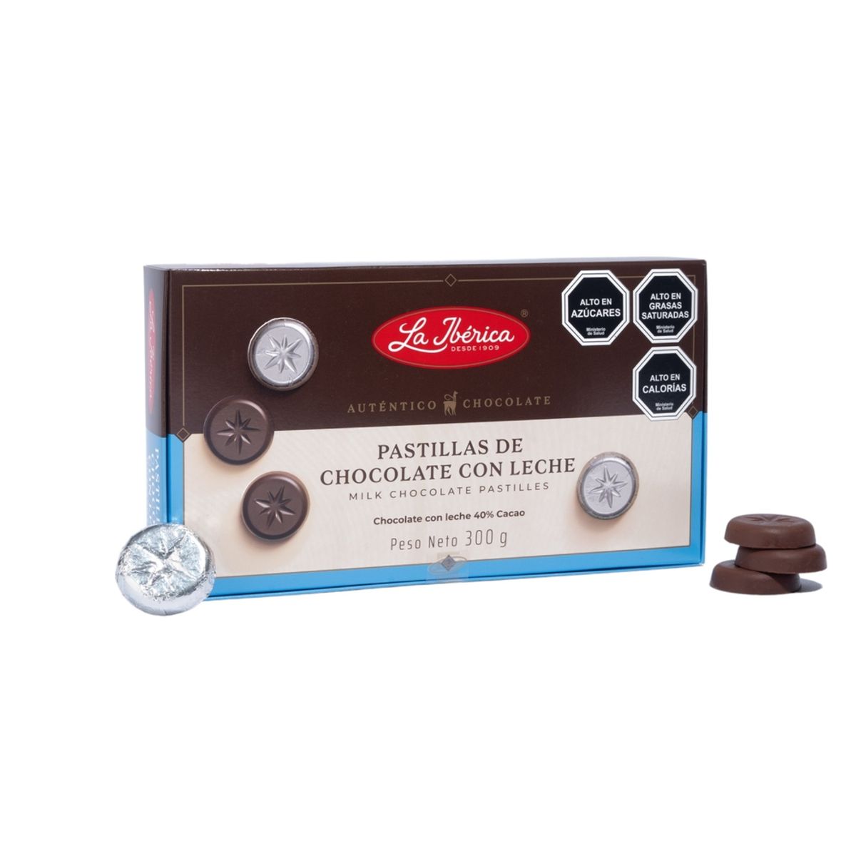 LA IBERICA - MONEDAS DE CHOCOLATE DE LECHE 300G LA IBÉRICA