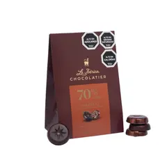 LA IBERICA - MONEDAS DE CHOCOLATE 70% CACAO 150G LA IBÉRICA