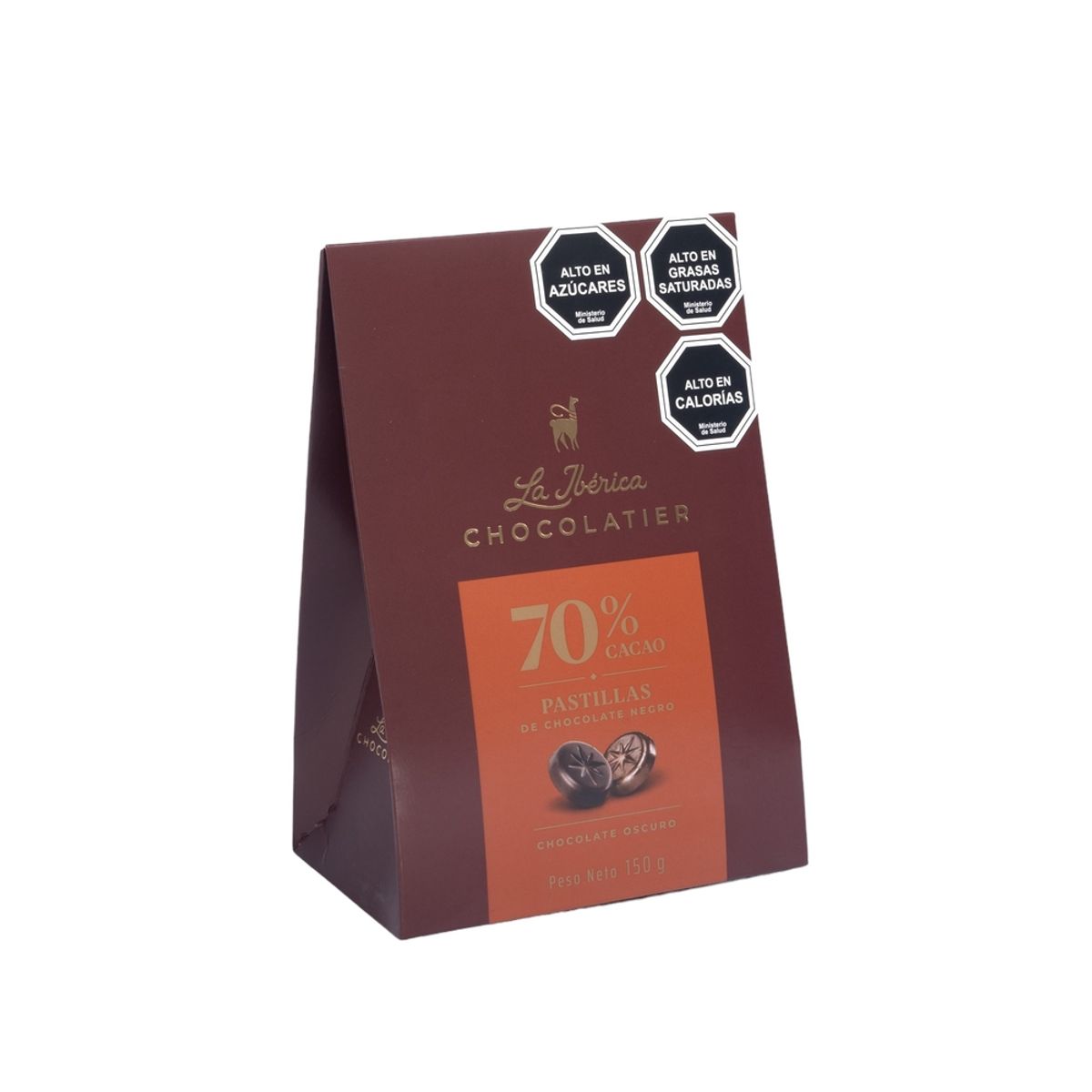 LA IBERICA - MONEDAS DE CHOCOLATE 70% CACAO 150G LA IBÉRICA