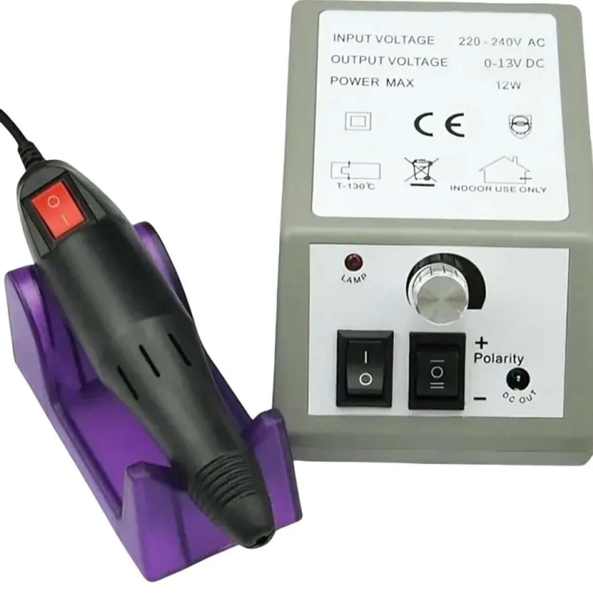 OEM - Set Torno Profesional Para Uñas Acrílicas Manicure Pedicure