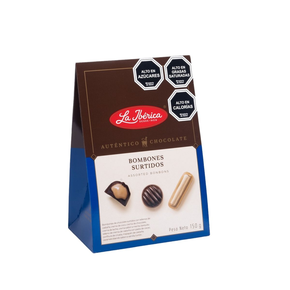 LA IBERICA - BOMBONES SURTIDOS DE CHOCOLATE 150G LA IBÉRICA