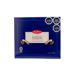 LA IBERICA - CAJA DE BOMBONES DE CHOCOLATE GAUFRETTE 180G