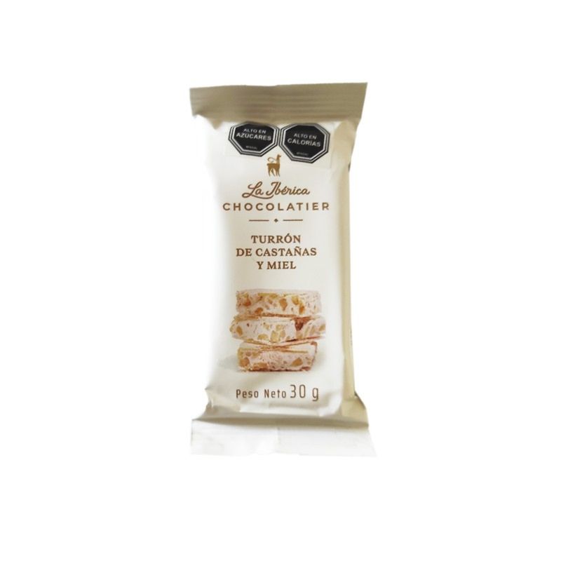 LA IBERICA - TURRÓN DE CASTAÑAS 30G LA IBÉRICA