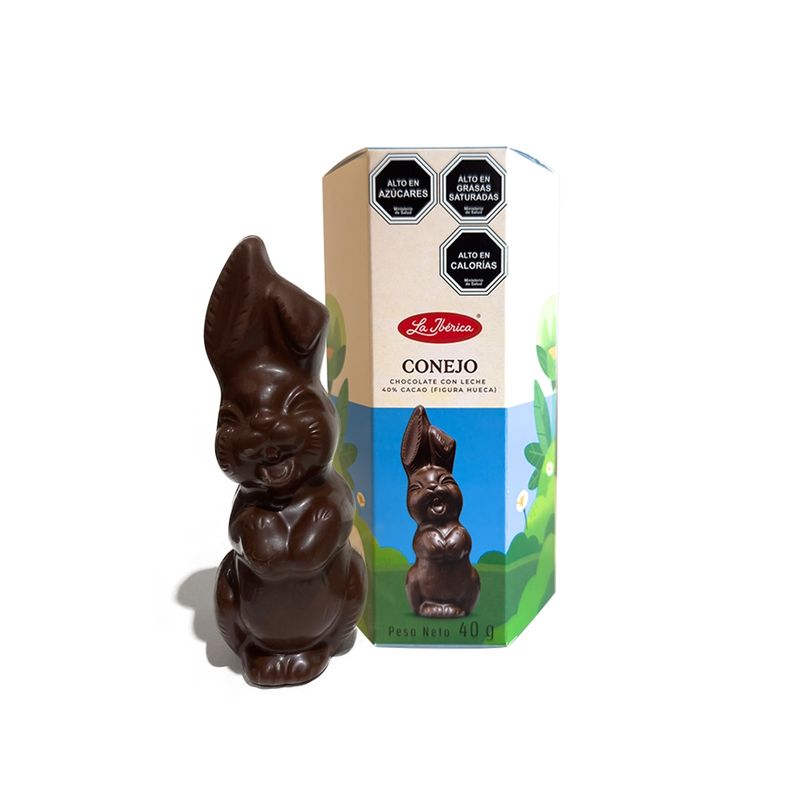 LA IBERICA - CONEJO DE CHOCOLATE 40G LA IBÉRICA