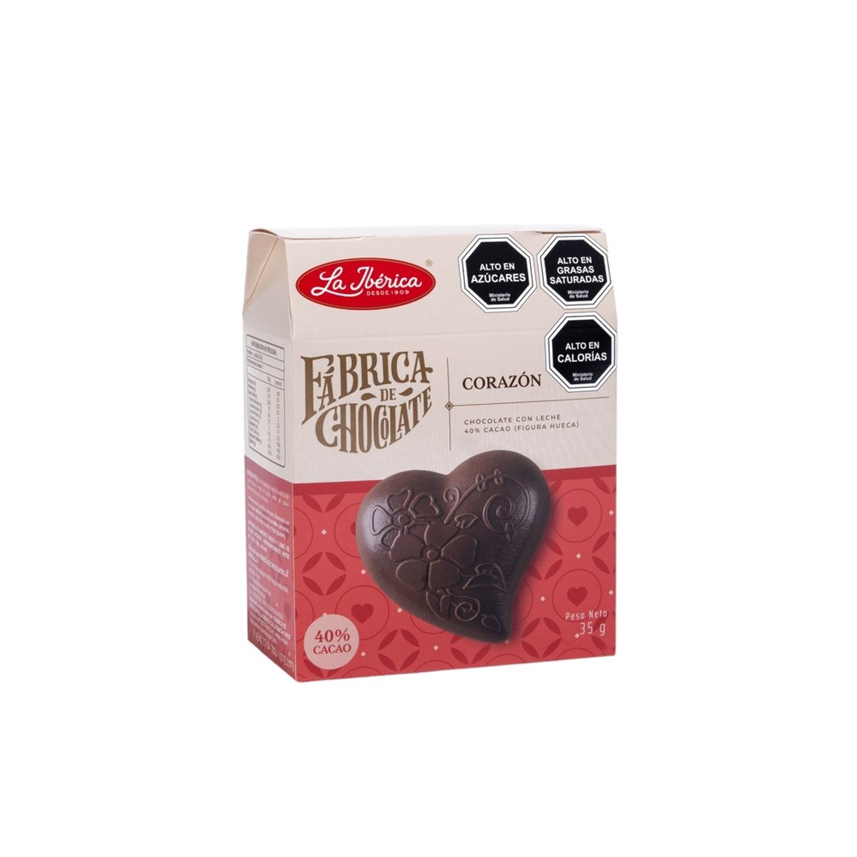 LA IBERICA - CORAZÓN DE CHOCOLATE 35G LA IBÉRICA