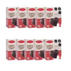 LA IBERICA - PACK X10 CORAZÓN DE CHOCOLATE 35G LA IBÉRICA