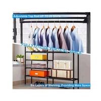 Organizador Colgador Perchero Con Estantes Multifuncional