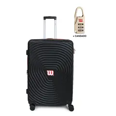 WILSON - Maleta Pulsar negra L grande 23kg