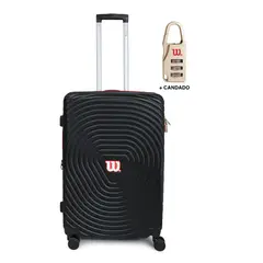 WILSON - Maleta Pulsar negra Mediana 20kg