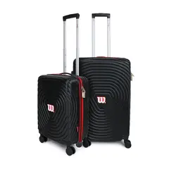 WILSON - Pack 2 Maletas S-M Pulsar negra