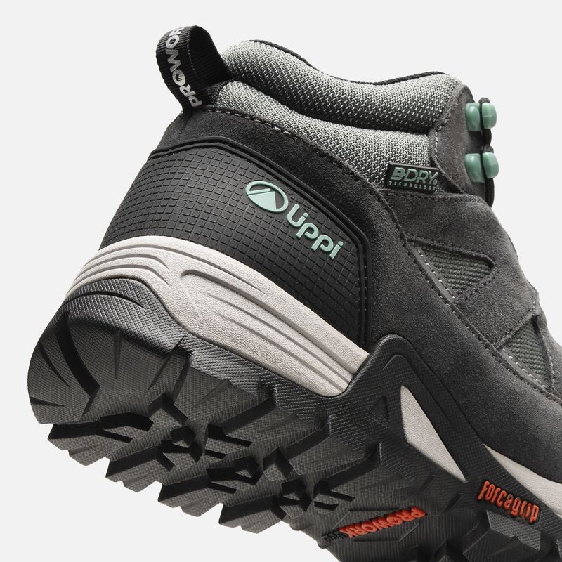 LIPPI ZAPATO SEGURIDAD LIPPI PRO WORK MUJER VENTUS MID VERDE CLARO