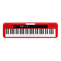 CASIO - Teclado Musical Casiotone CT-S200RDC2 Incluye Adaptador Original