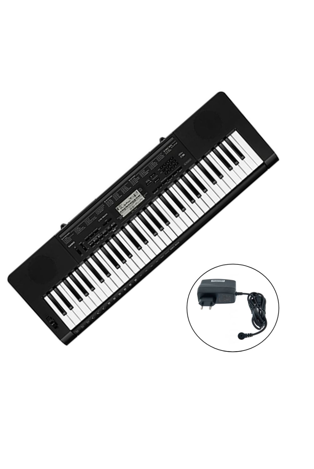 CASIO Teclado Musical Casiotone CTK-3500K2 CASIO Incluye Adaptador