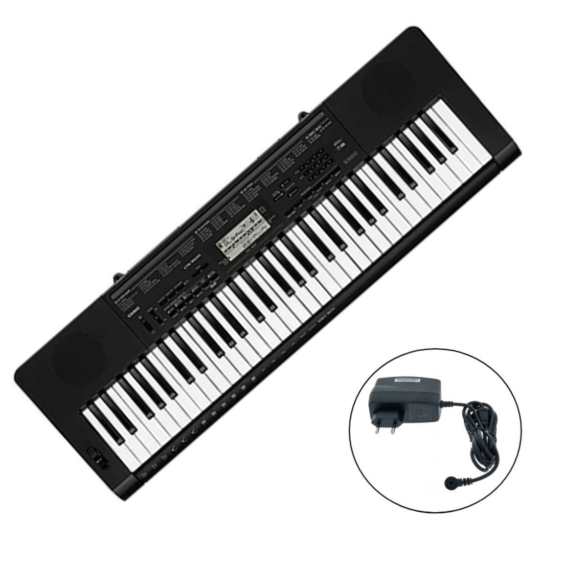 CASIO - Teclado Musical Casiotone CTK-3500K2 CASIO Incluye Adaptador Original