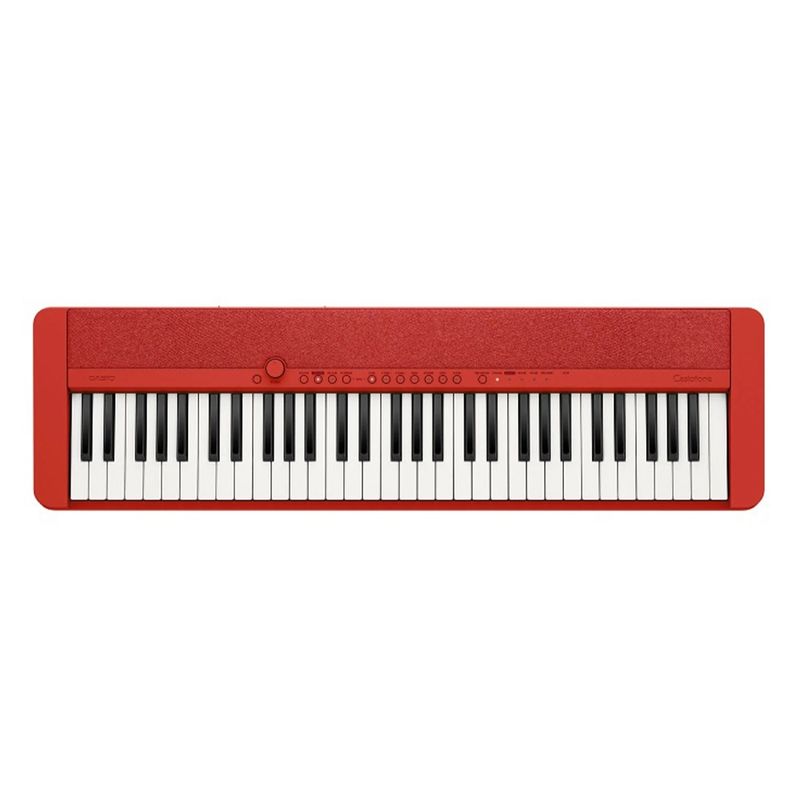 CASIO - Teclado 61 Teclas CT-S1BKC2 ROJO