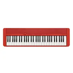 CASIO - Teclado 61 Teclas CT-S1BKC2 ROJO