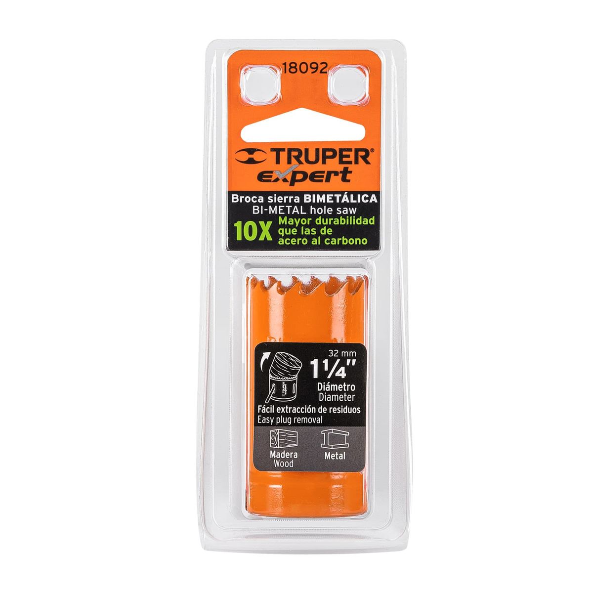 TRUPER - Sierra Copa Bimetal 1-14 PuLG 32 Mm Expert
