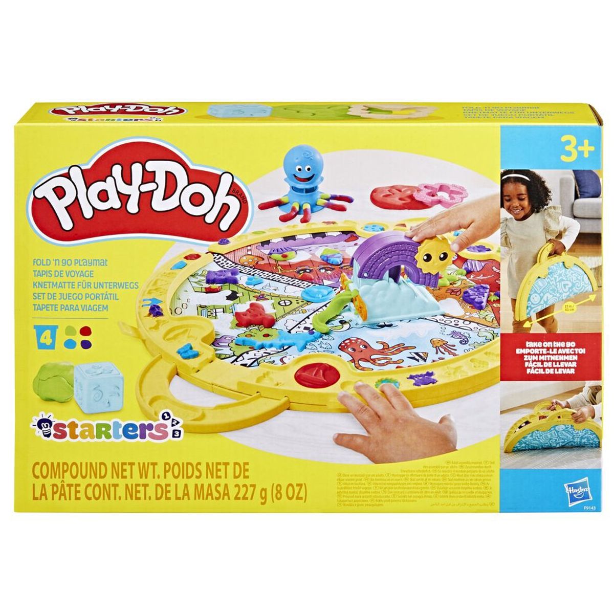 PLAY DOH - Masas y Plastilinas Play-Doh Starters Set de Juego Portátil