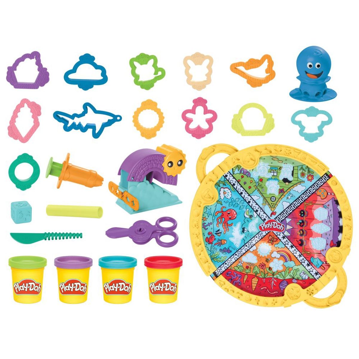PLAY DOH - Masas y Plastilinas Play-Doh Starters Set de Juego Portátil