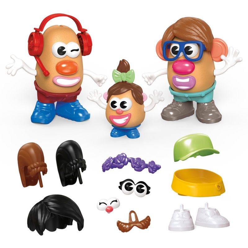 POTATO HEAD - Figura Didáctica Cara De Papa Crea tu Familia de Potato Head