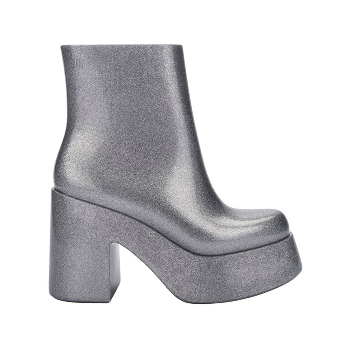 MELISSA - Bota Nubia II Vidrio Glitter Plata Melissa