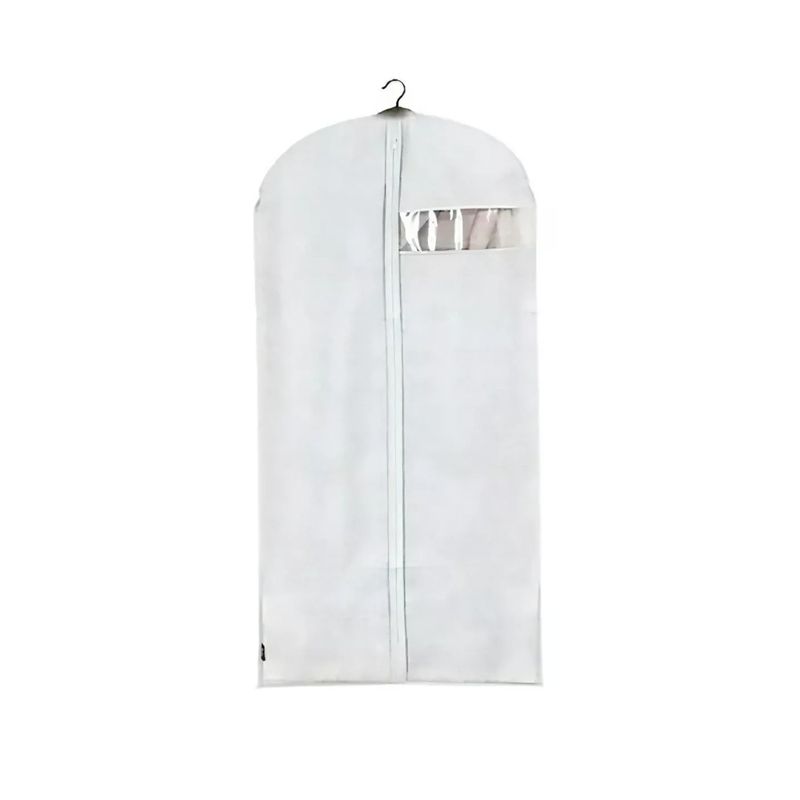 GENERICO - Funda Para Trajes Y Ropa 60 X 137 Cm / Angelstock Color Blanco