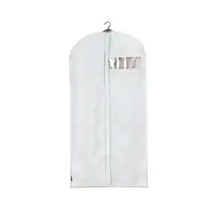 GENERICO - Funda Para Trajes Y Ropa 60 X 137 Cm / Angelstock Color Blanco