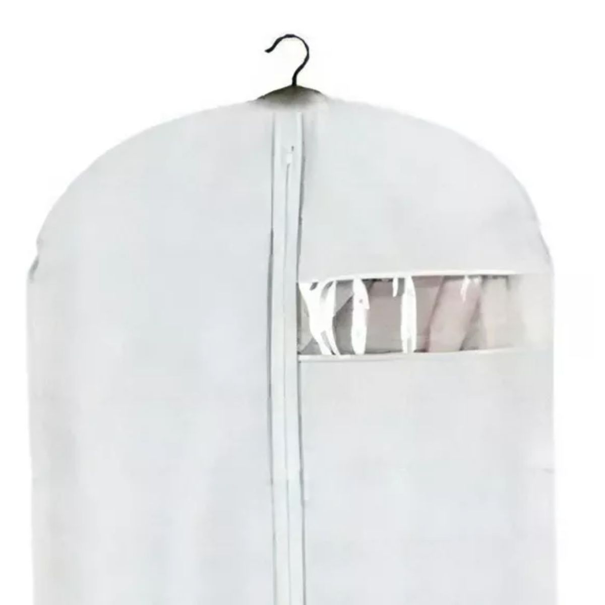 GENERICO - Funda Para Trajes Y Ropa 60 X 137 Cm / Angelstock Color Blanco