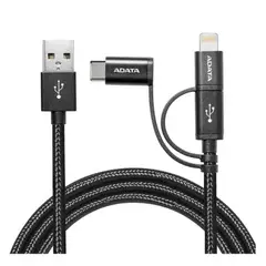ADATA - Cable Usb 3 En 1 Usb-c/micro Usb