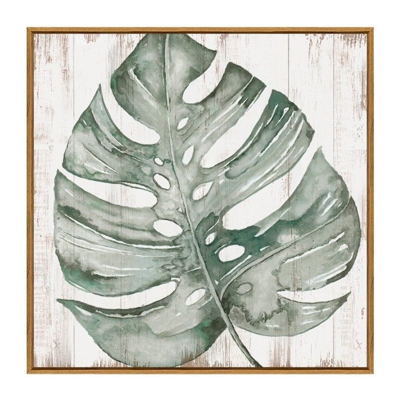 RE DECORA - Cuadro Palma Verde