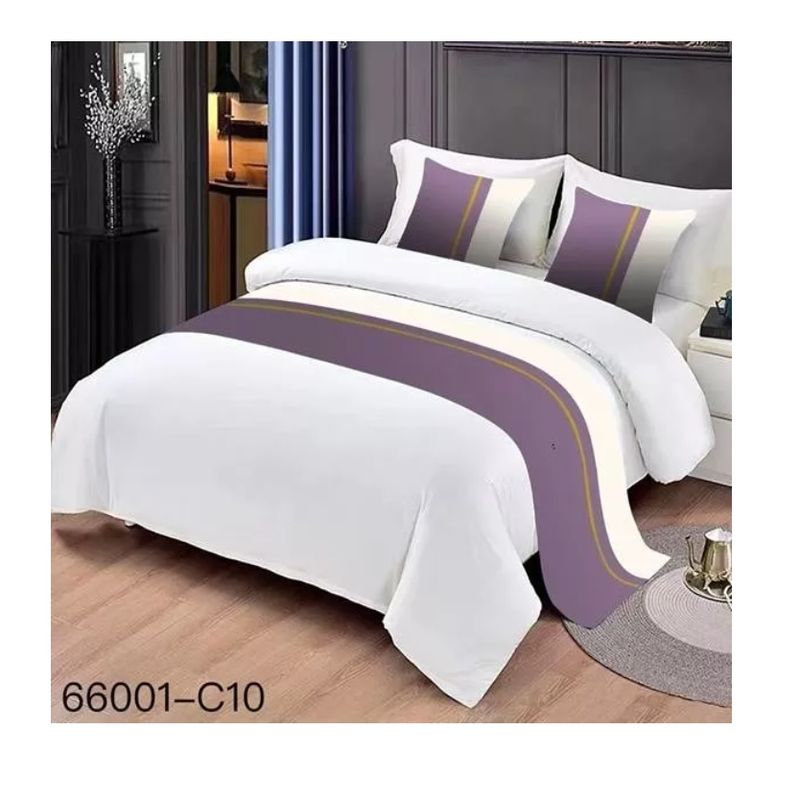 GENERICO - Pieceras Para Cama Decorativa 60x200cm + 2 Fundas 45x45