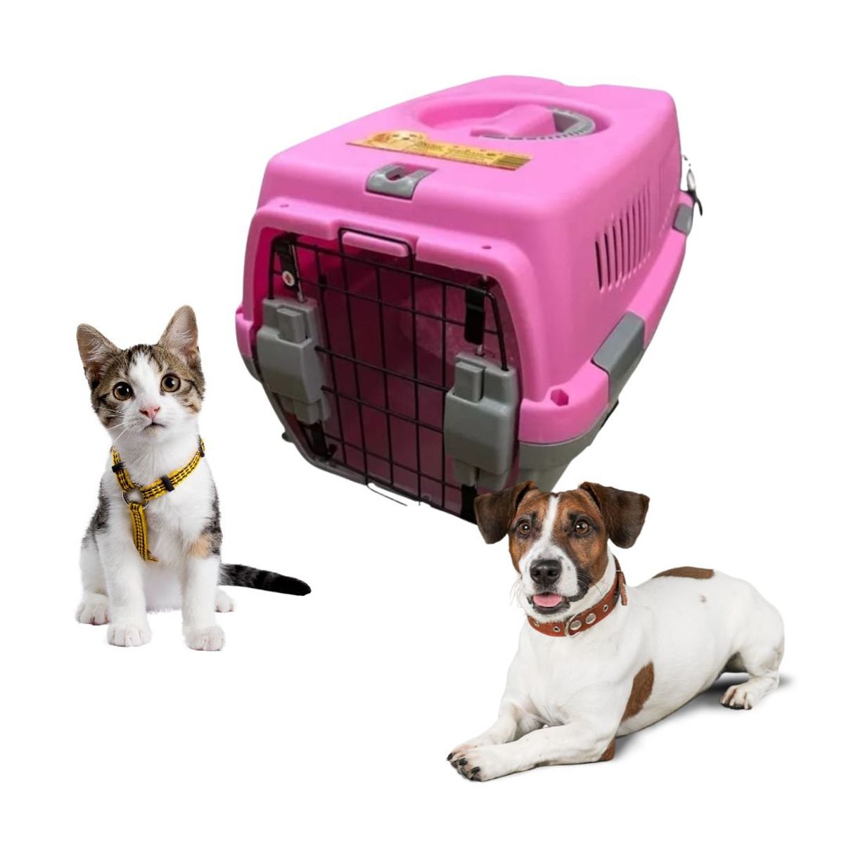 GENERICO - Jaula Kennel Caja Transporte de viaje para Mascotas