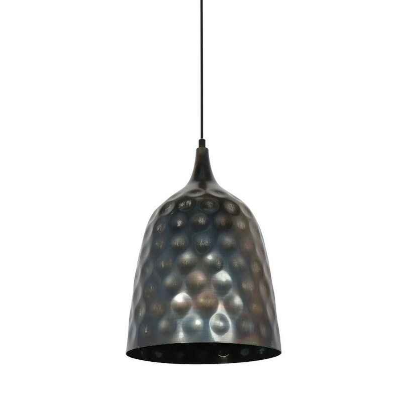 BOSCO - LAMPARA COLGANTE METAL BURQU 27CM - Negro