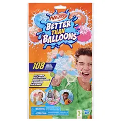 NERF - Cápsulas Better Than Balloons 108 Cápsulas