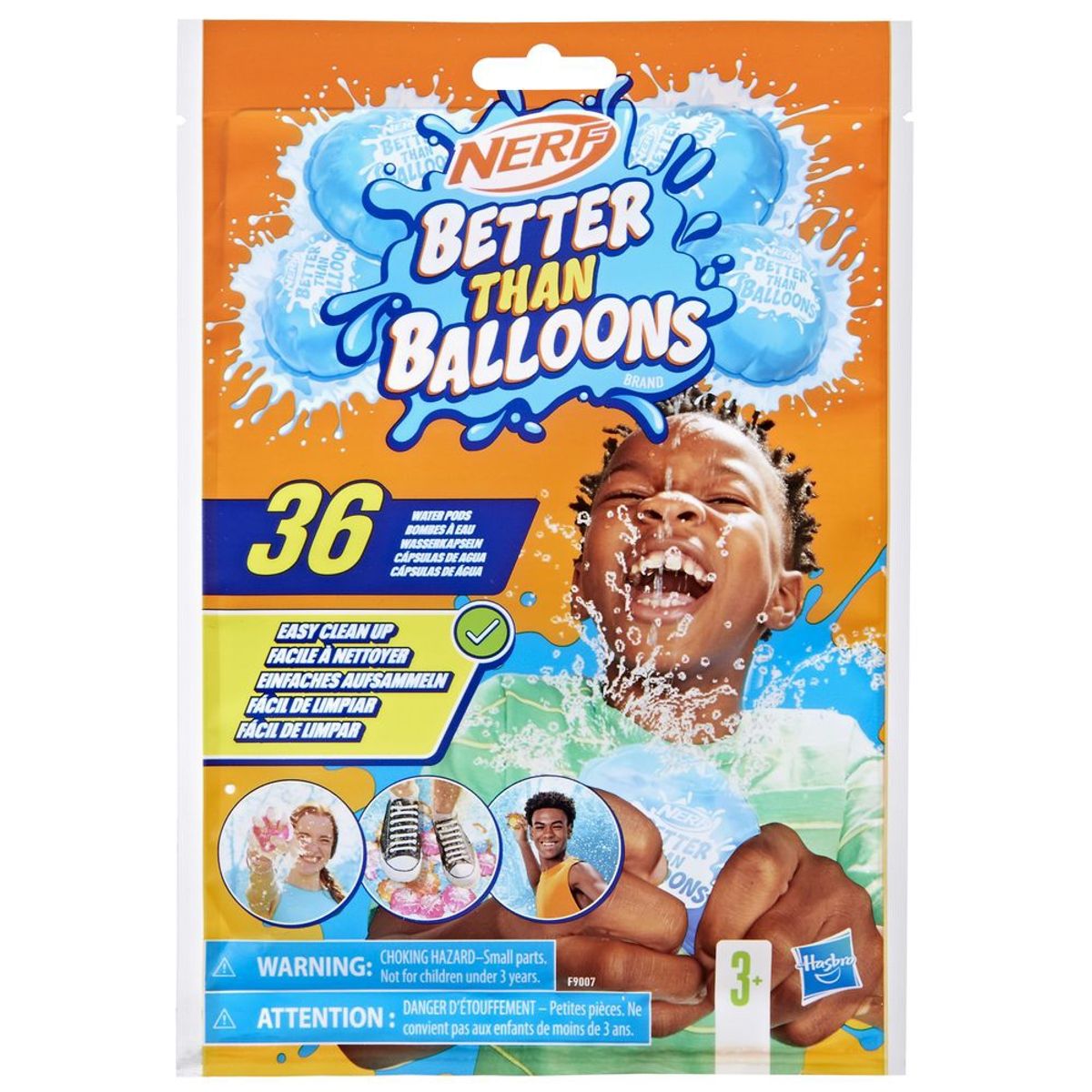 NERF - Cápsulas Nerf Better Than Balloons 36 Cápsulas