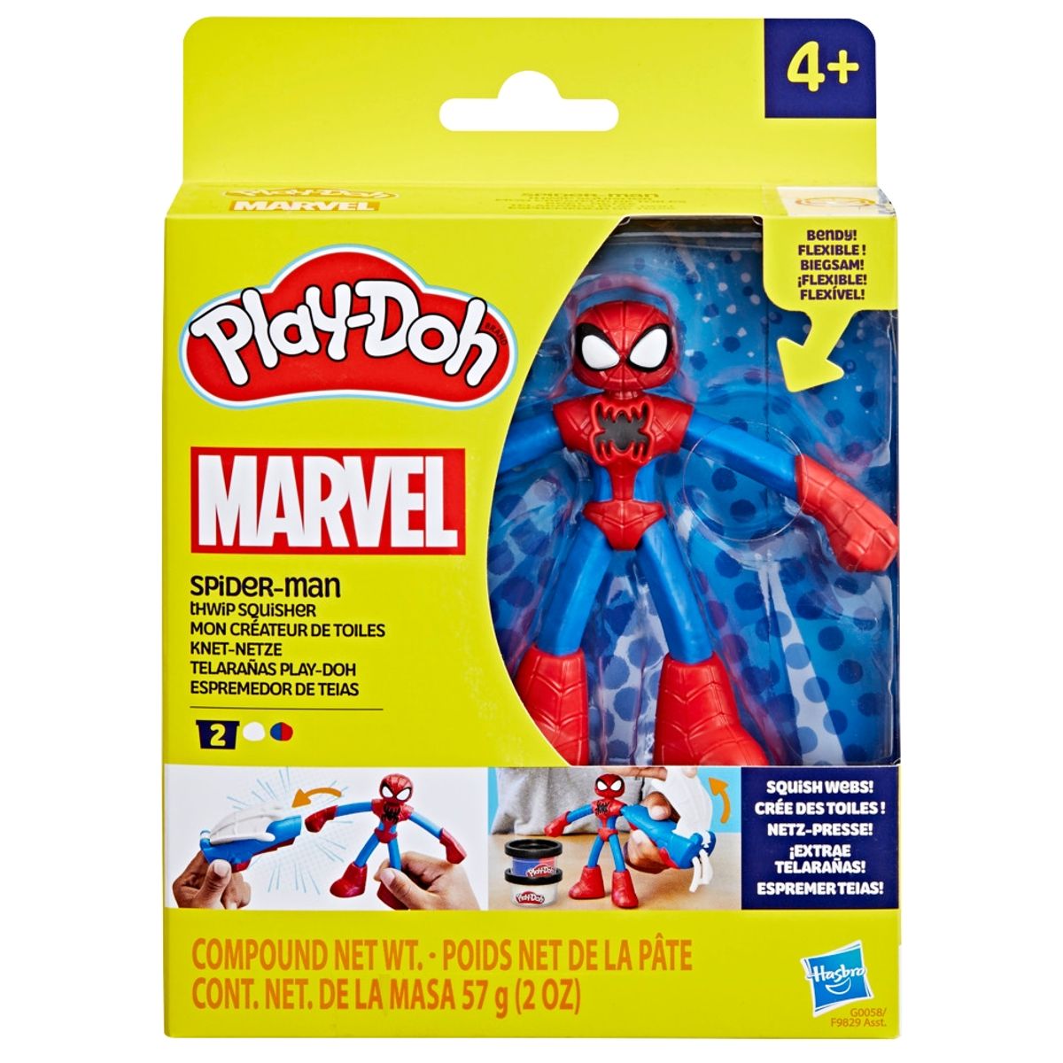 PLAY DOH - Masas y Plastilinas Play-Doh Marvel Spider-Man Telarañas