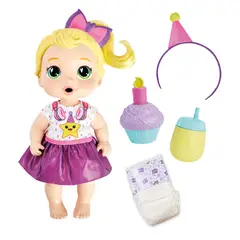 BABY ALIVE - Muñeca Fiesta de Cumpleaños LaLa GooGoo