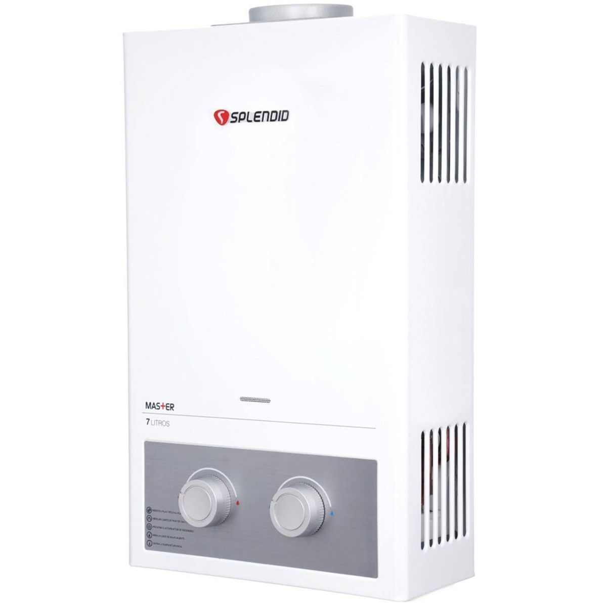 SPLENDID - Calefont 7 litros Gas licuado Tiro natural Splendid