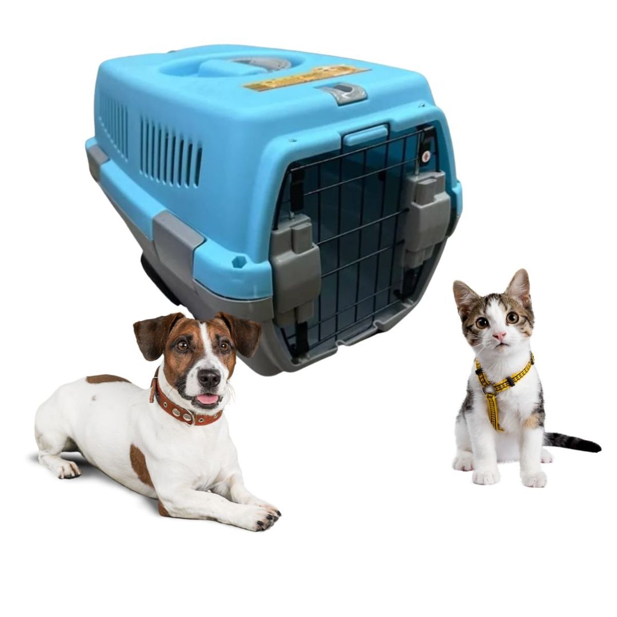 GENERICO - Jaula Kennel Caja Transporte de viaje para Mascotas